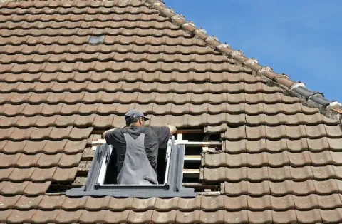 Pose de velux - Annay
